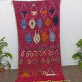 Custom Colorful Moroccan Wool Rug – Handmade Berber Rug