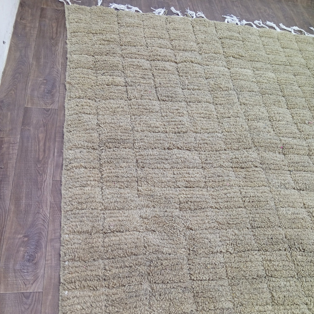 Custom Moroccan Rug Handmade Wool Area Rug | Minimalist Berber Carpet | Boho Scandinavian Home Decor | Made to Order