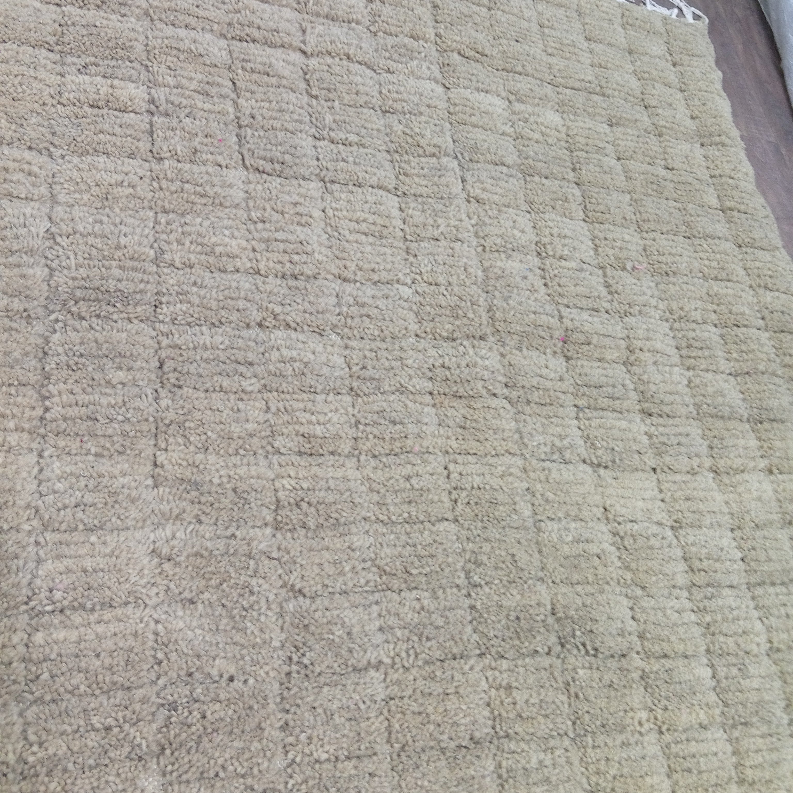 Custom Moroccan Rug Handmade Wool Area Rug | Minimalist Berber Carpet | Boho Scandinavian Home Decor | Made to Order