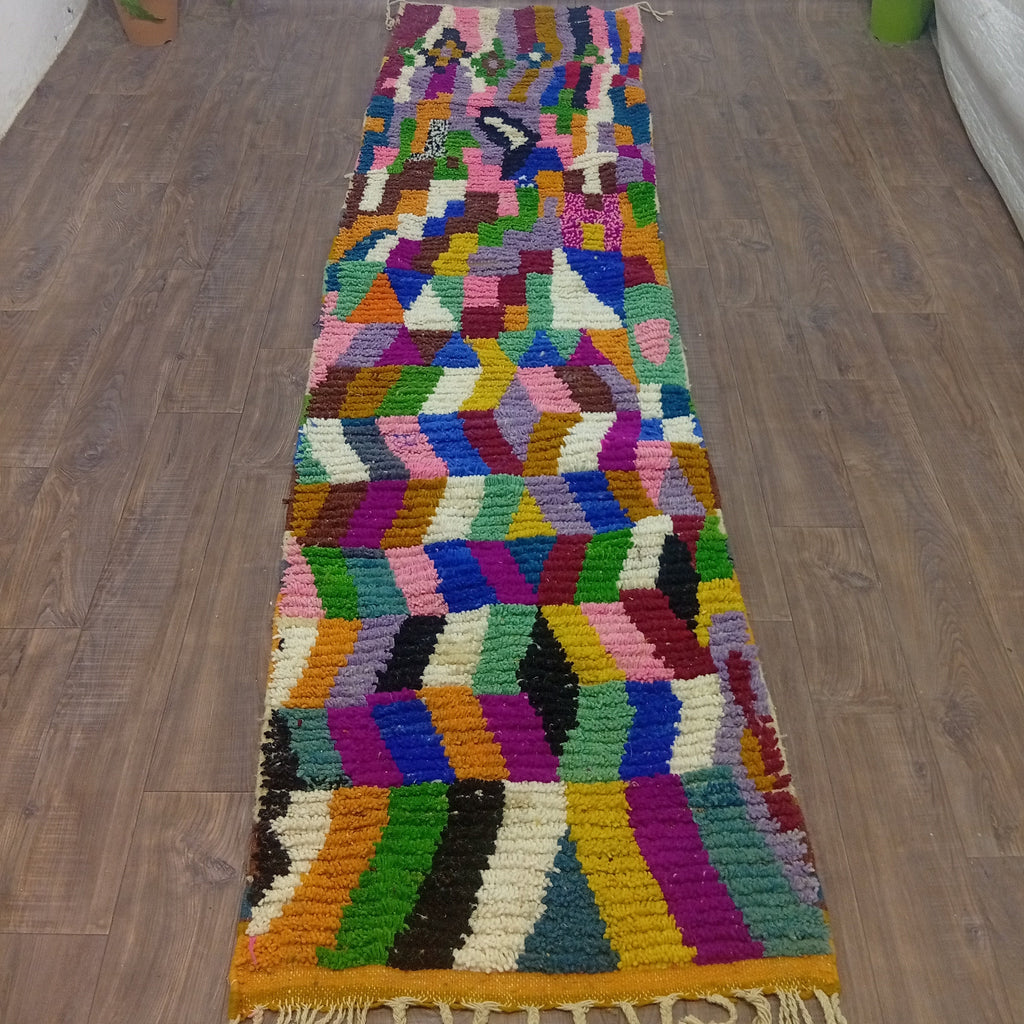 Handwoven Custom Berber Runner – Authentic Moroccan Wool Decor