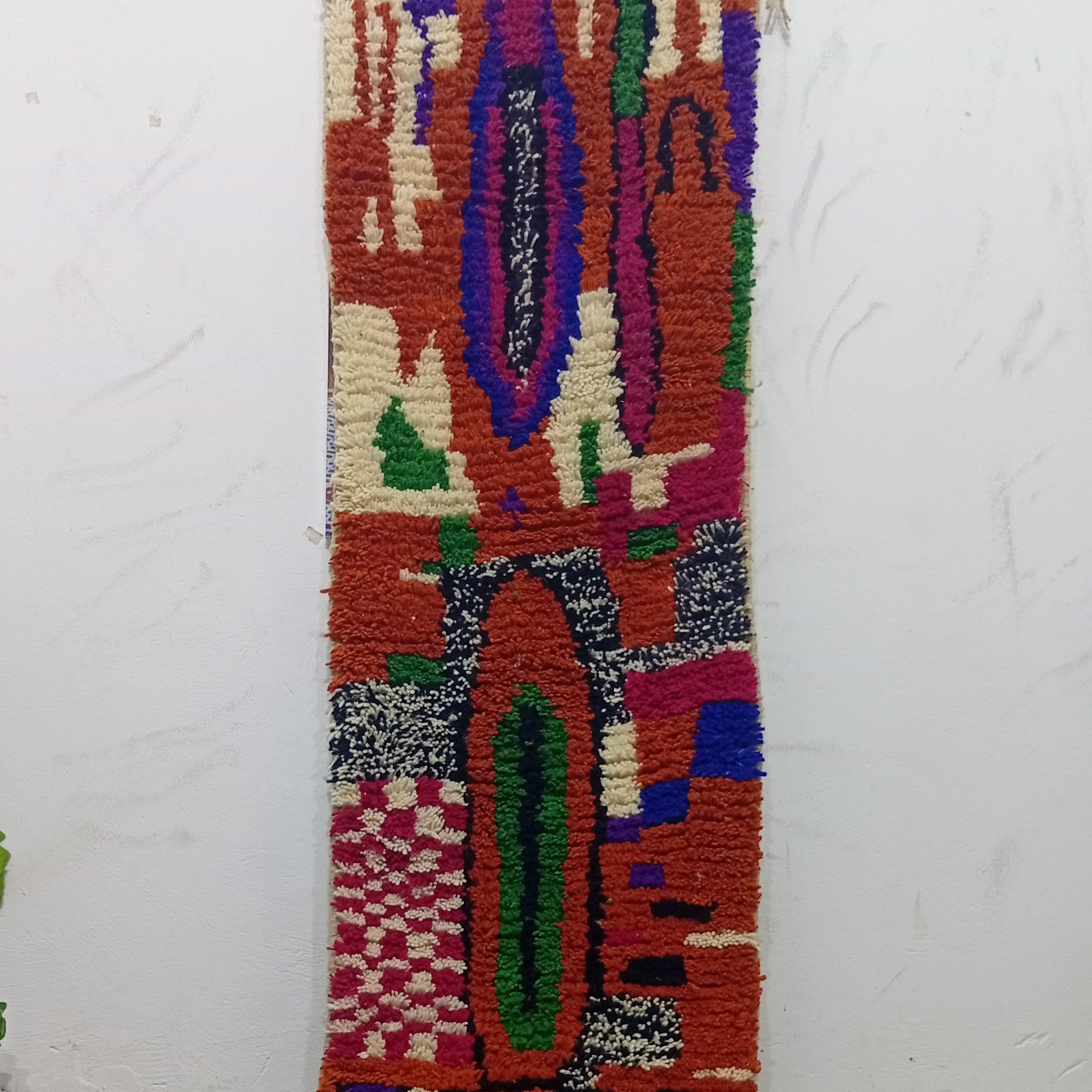 Custom Moroccan Wool Runner Rug – Handwoven Berber Hallway Decor