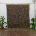 Custom Gray Moroccan Rug – Handmade Berber Wool Area Rug