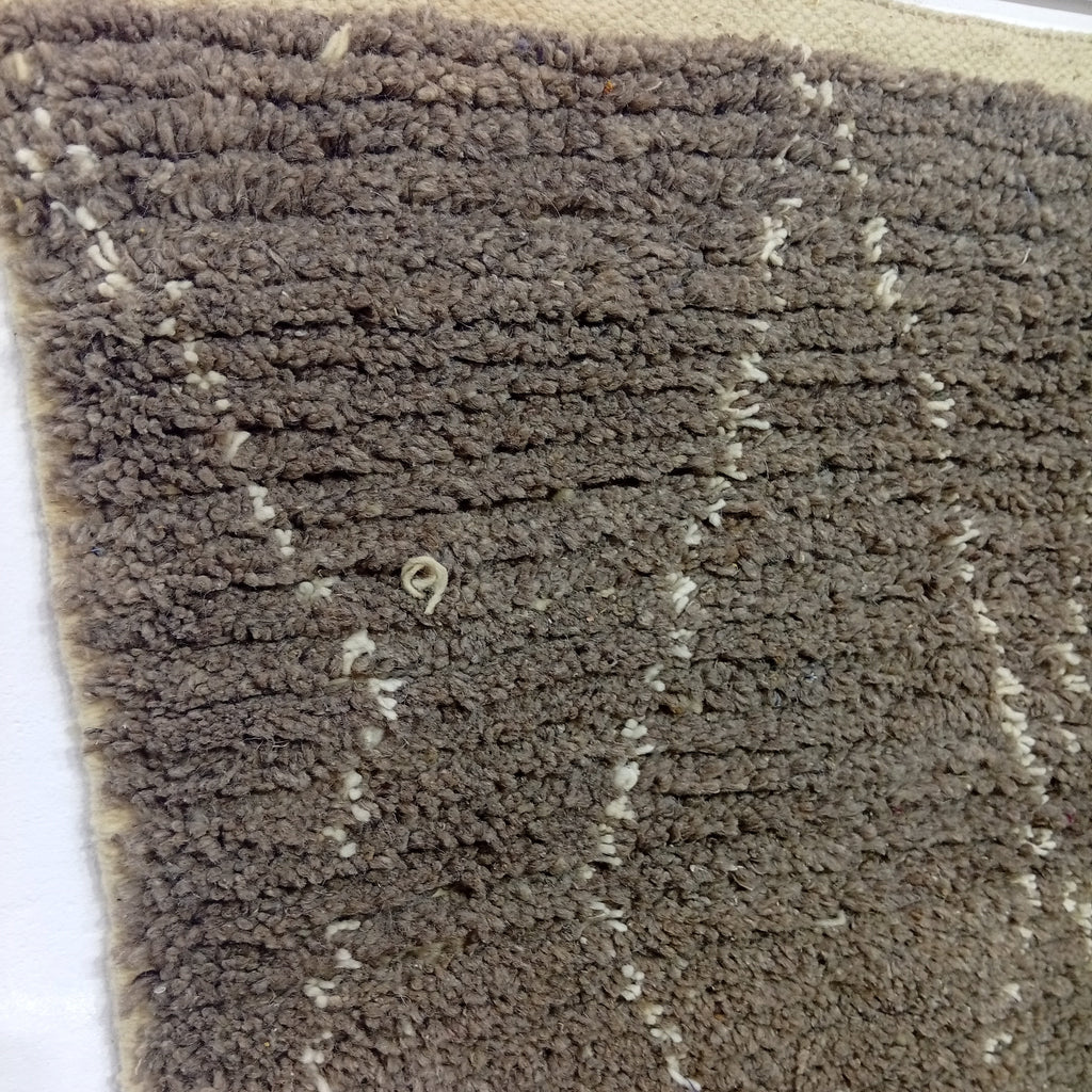 Custom Gray Moroccan Rug – Handmade Berber Wool Area Rug