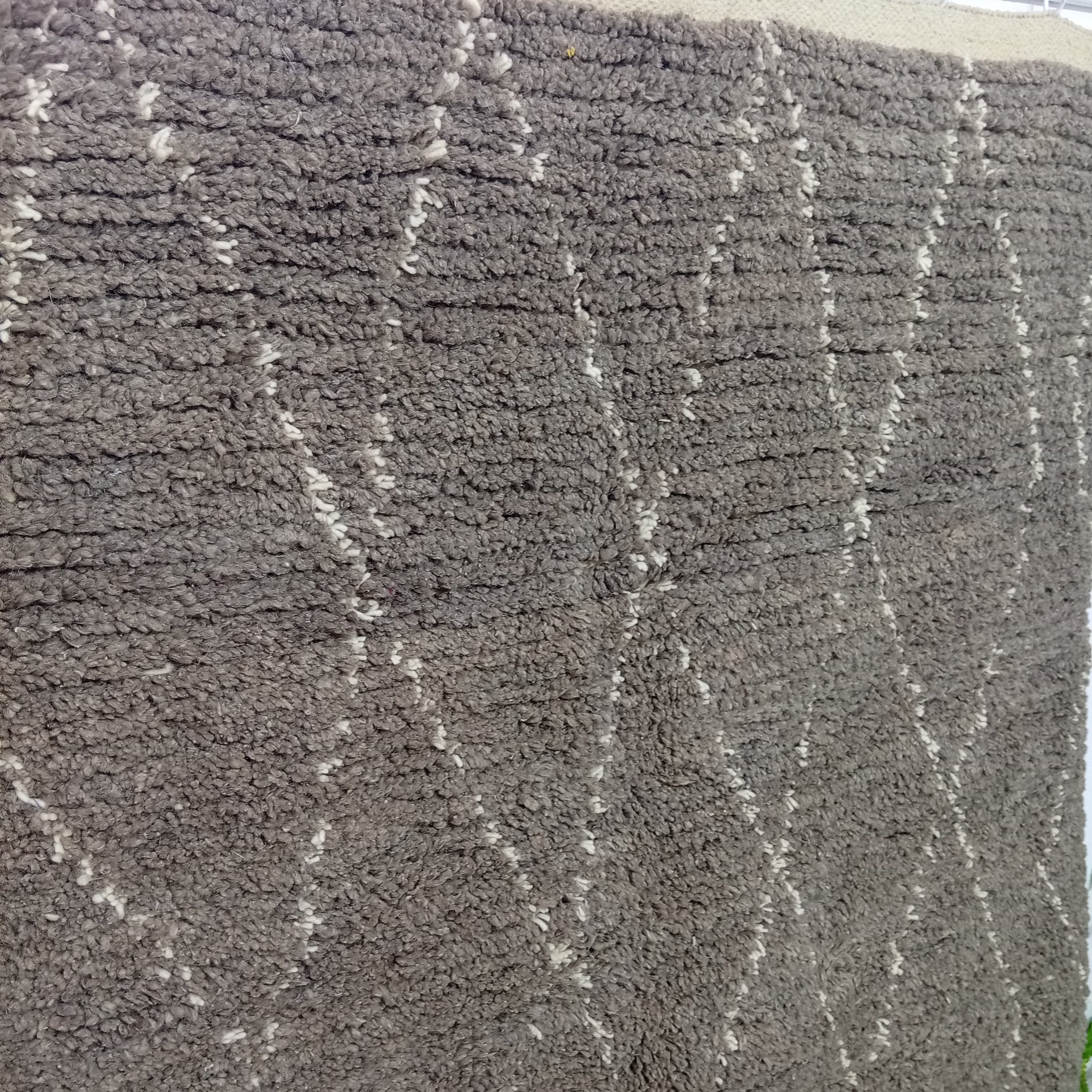 Custom Gray Moroccan Rug – Handmade Berber Wool Area Rug
