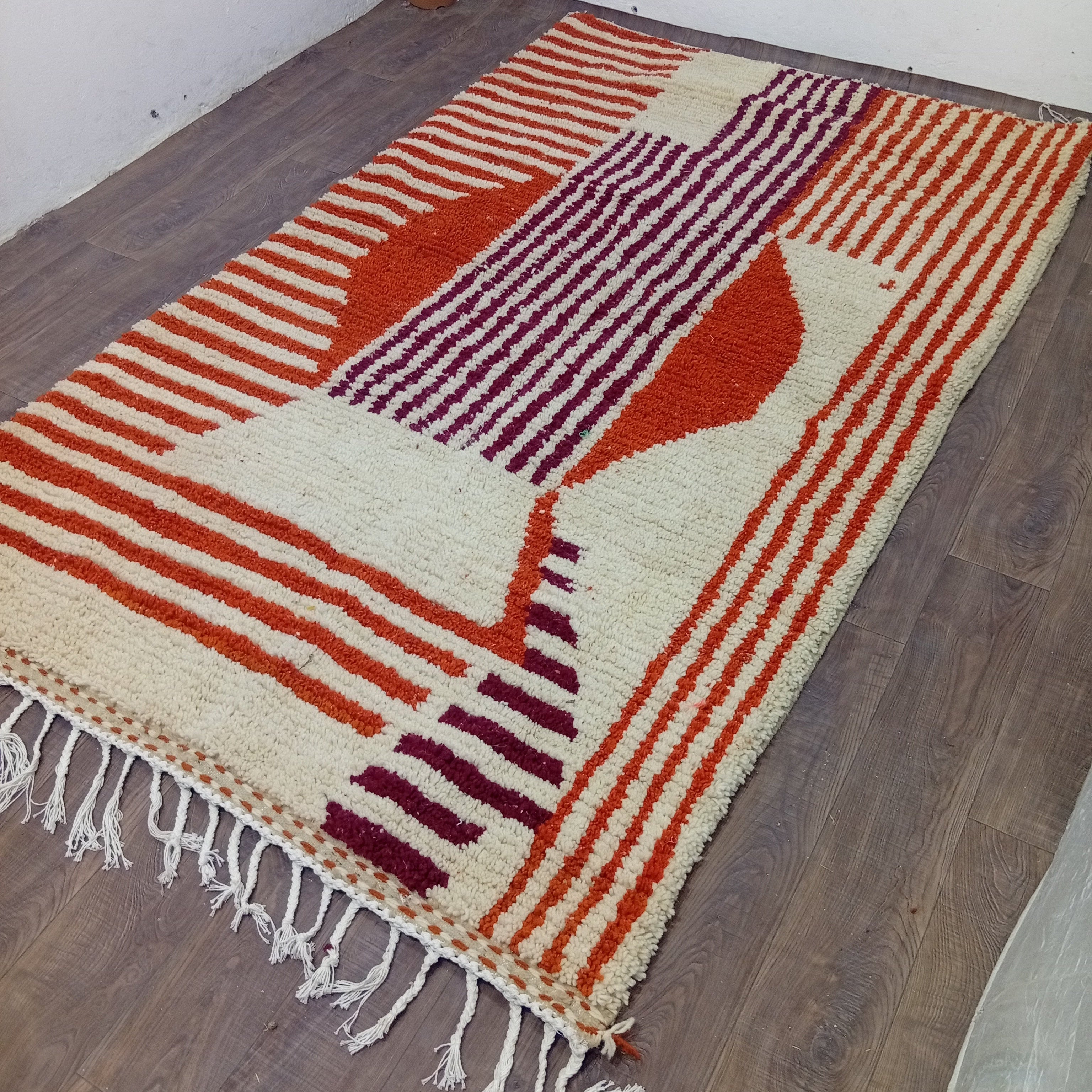 Custom Moroccan Wool Rug - Made To Order In Your Size & Colors - Handmade Berber Rug