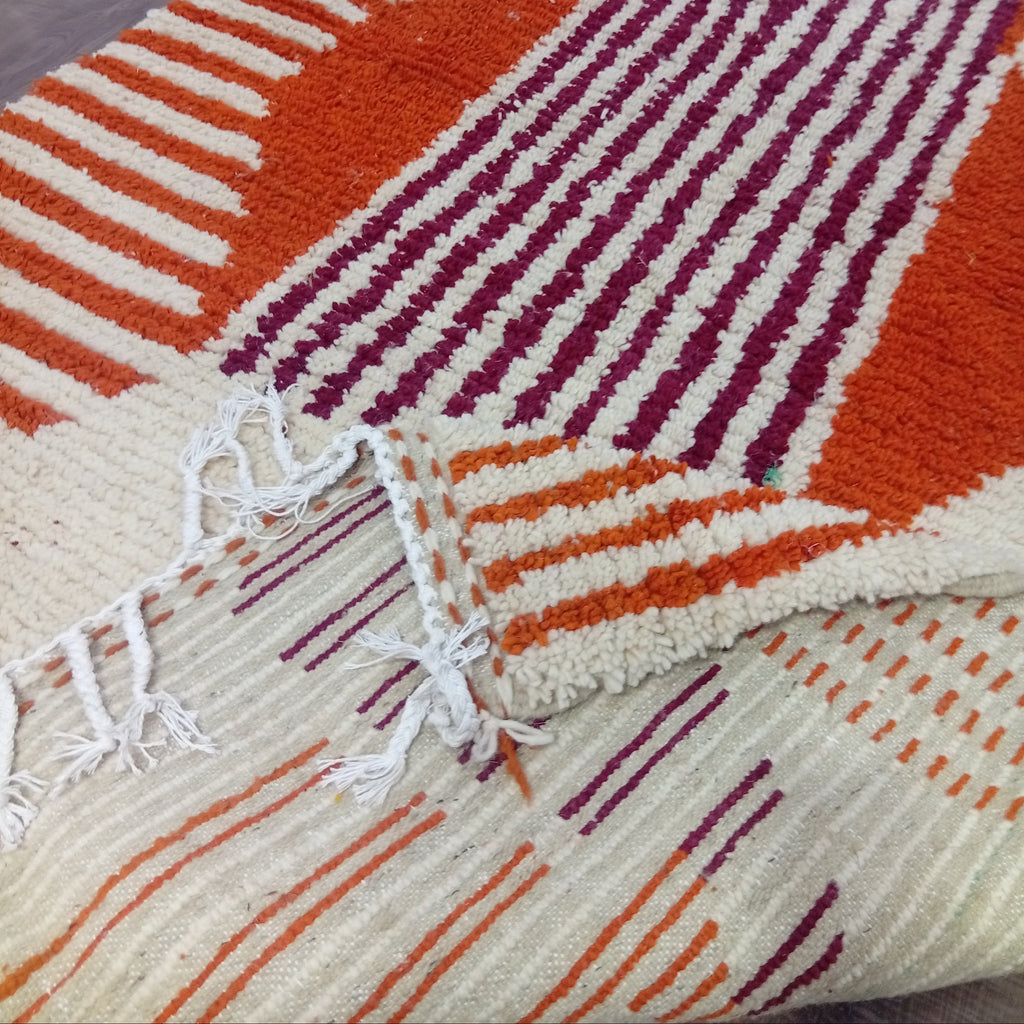 Custom Moroccan Wool Rug - Made To Order In Your Size & Colors - Handmade Berber Rug