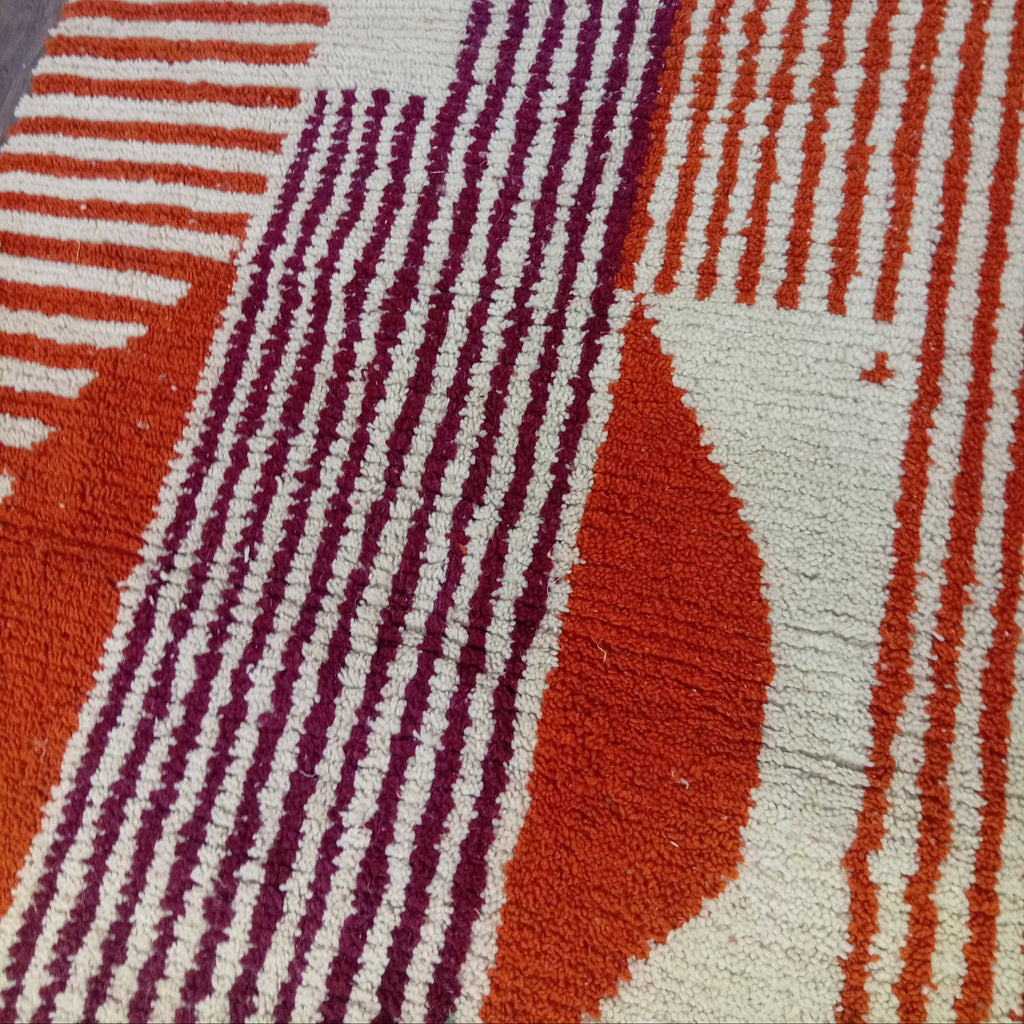 Custom Moroccan Wool Rug - Made To Order In Your Size & Colors - Handmade Berber Rug