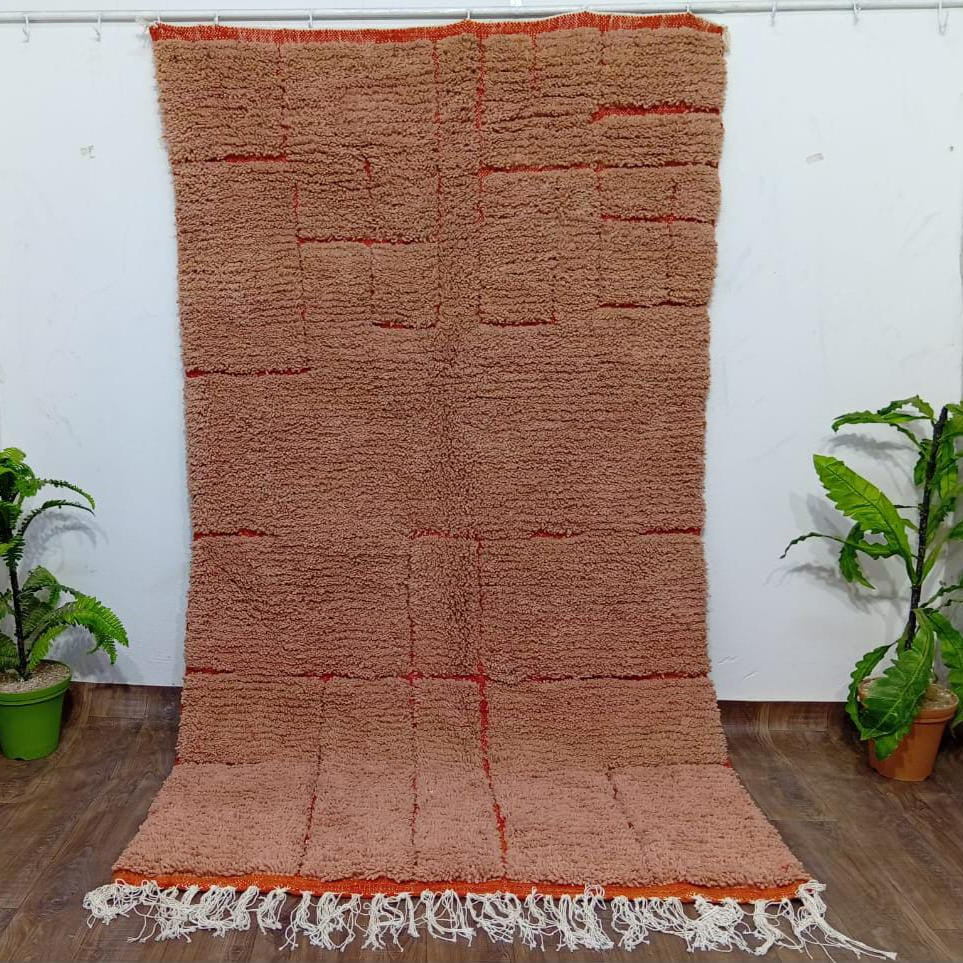 Handmade Custom Moroccan Rug | Berber Wool Area Rug | Personalized Natural Wool Rug
