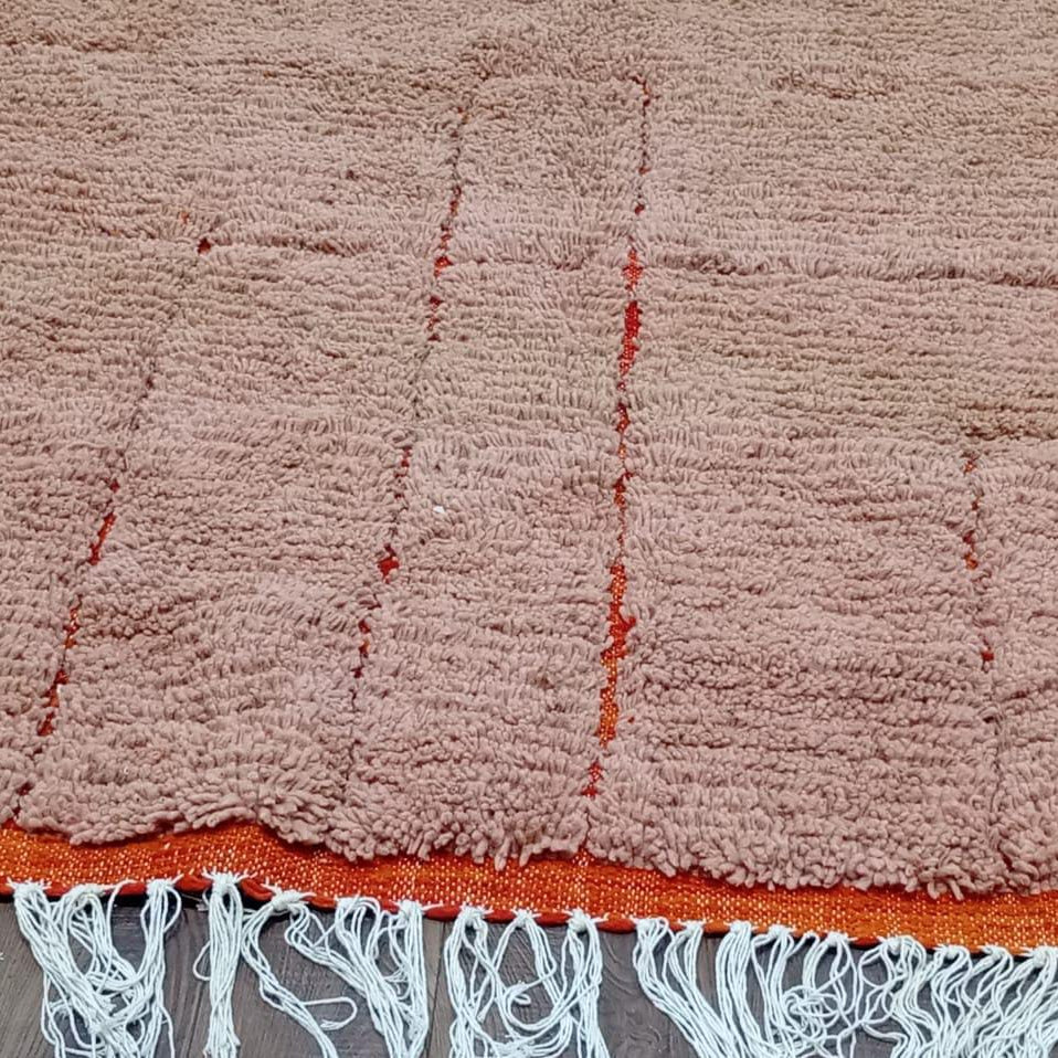 Handmade Custom Moroccan Rug | Berber Wool Area Rug | Personalized Natural Wool Rug
