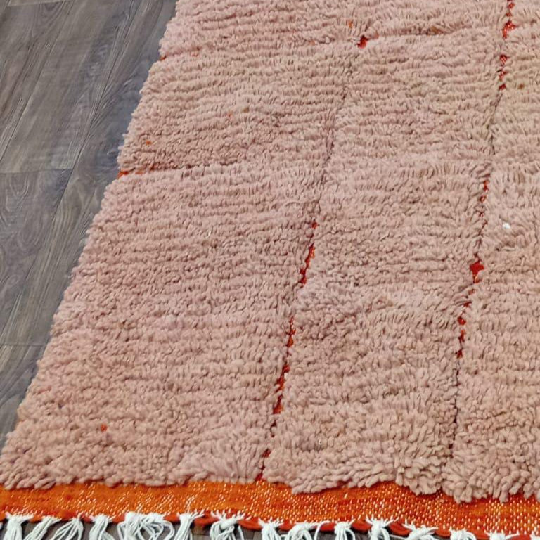 Handmade Custom Moroccan Rug | Berber Wool Area Rug | Personalized Natural Wool Rug