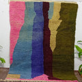 Handmade Moroccan Custom Carpet | Colorful Berber Wool Rug
