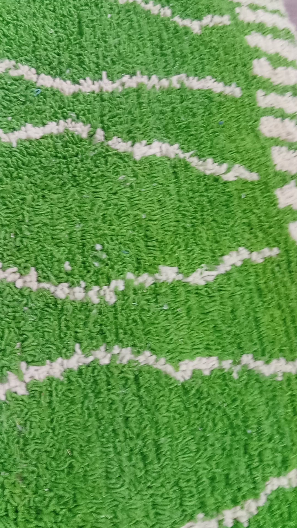 Vibrant Green Moroccan Boujaad Rug – Handmade & Made to Order