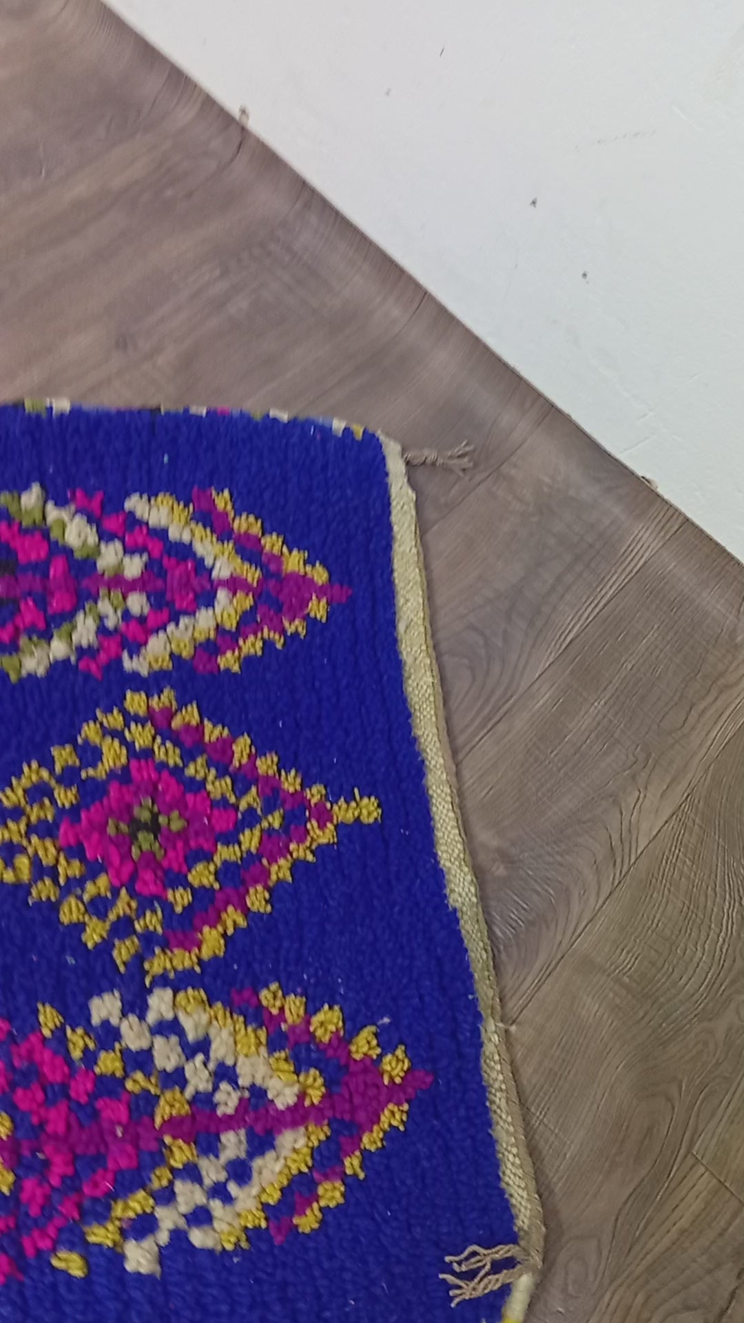 Moroccan Berber Runner Rug, Handwoven Wool Geometric Hallway Carpet, Colorful Boho Floor Runner, Made to Order Handmade Moroccan Decor